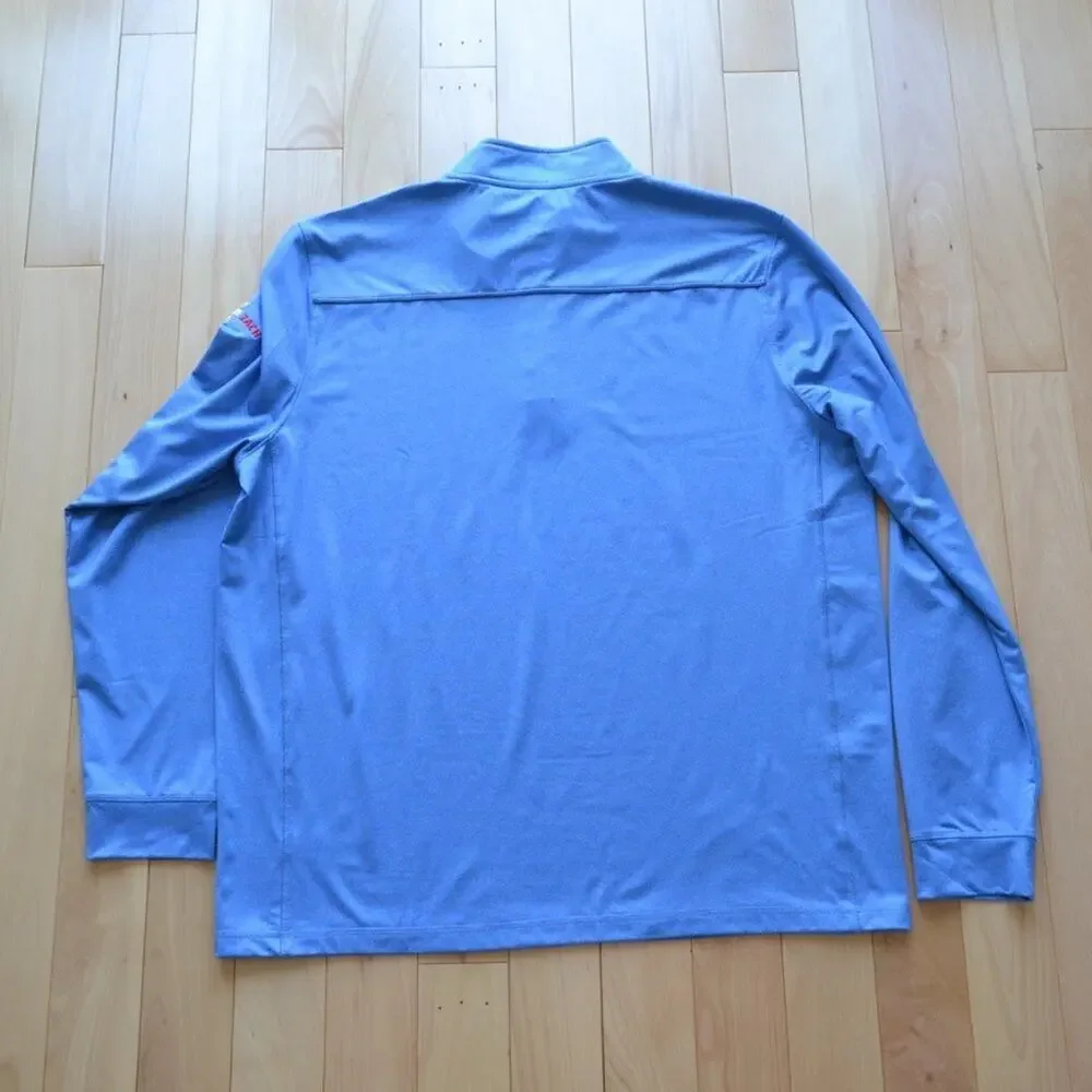 Johnnie-O Quarter Zip Athletic Pullover Shirt Jacket Size XXL